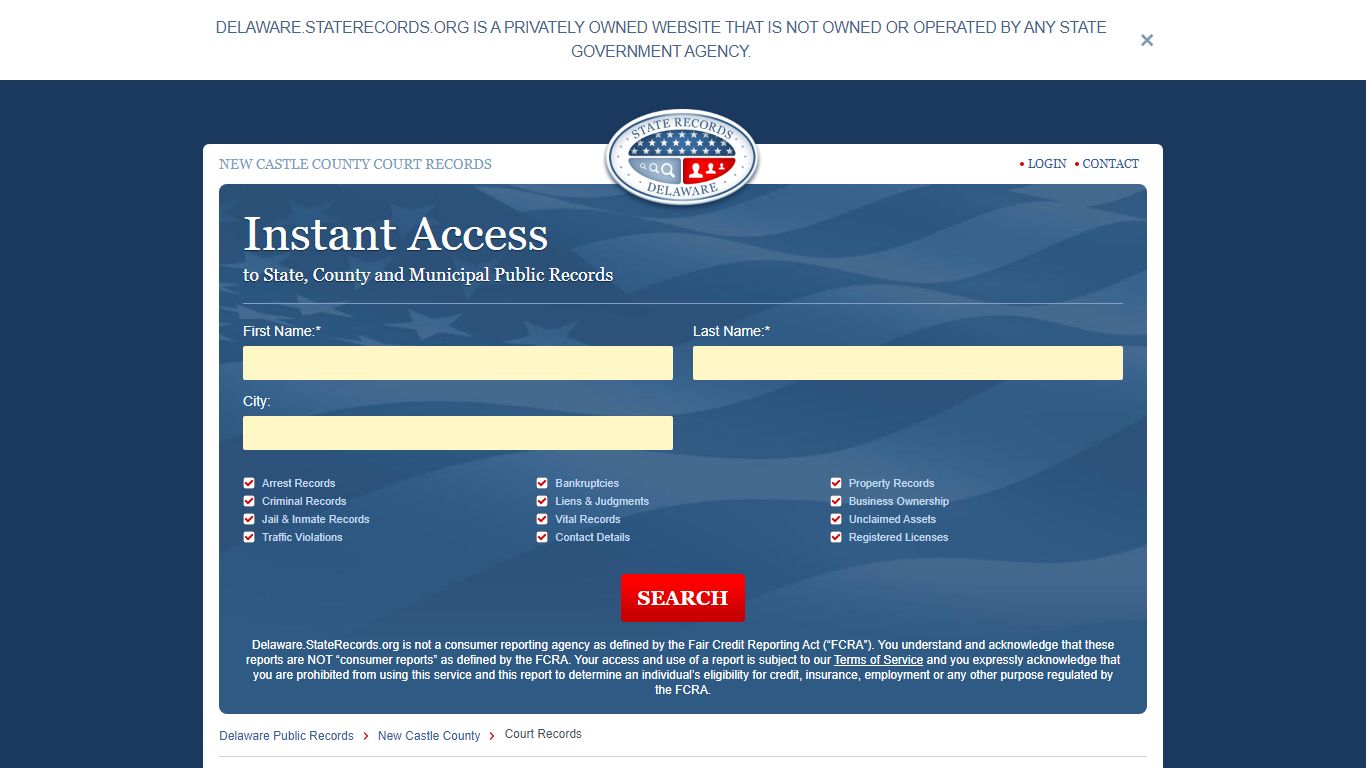 New Castle County, Delaware Court Records | StateRecords.org